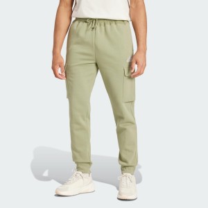 Spodnie dresowe męskie adidas Essentials Fleece Regular Tapered Cargo