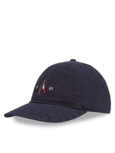 Tommy Hilfiger Czapka z daszkiem Seasonal Flag Wash 6 Panel Cap AM0AM13348 Granatowy