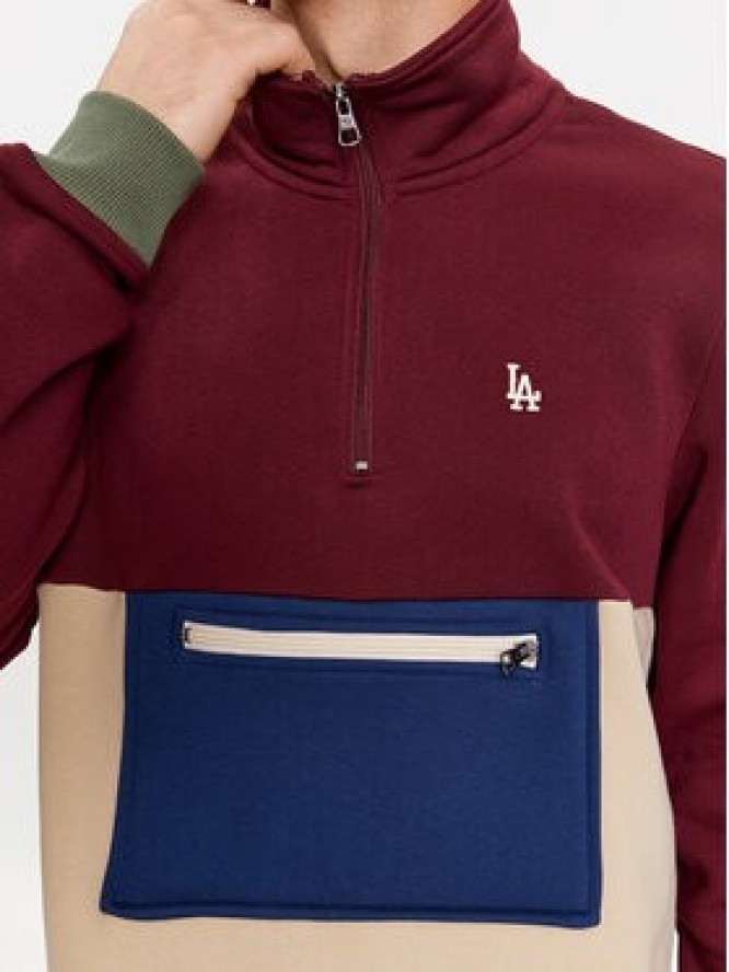47 Brand Bluza Los Angeles Dodgers BB012PMDITG590423KM Kolorowy Regular Fit