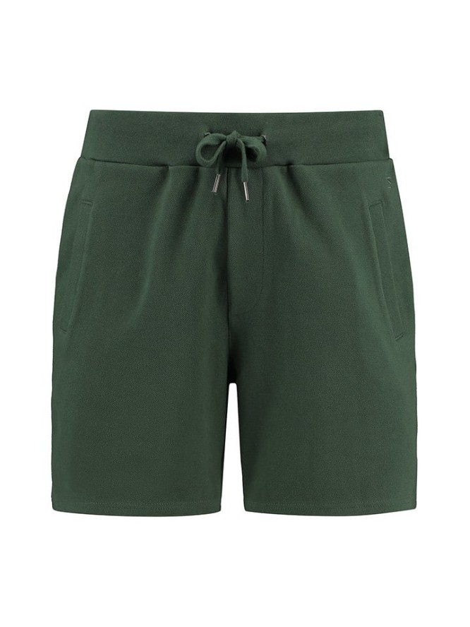 SHIWI Szorty dresowe w kolorze zielonym rozmiar: L