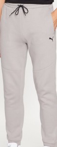 Puma Spodnie dresowe Pumatech 538286 Szary Regular Fit
