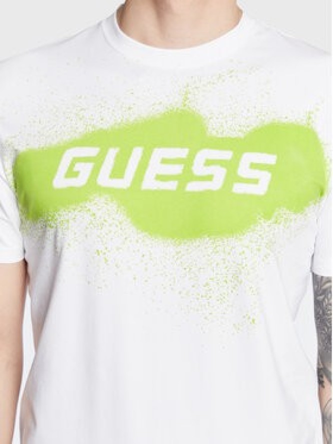 Guess T-Shirt Z3GI15 J1314 Biały Slim Fit