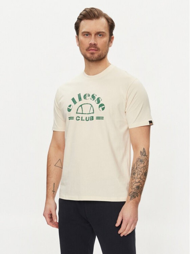 Ellesse T-Shirt Club SHV20259 Biały Regular Fit