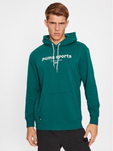 Puma Bluza Puma Team 621322 Zielony Regular Fit