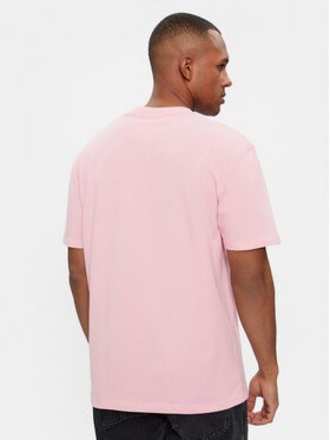 Tommy Jeans T-Shirt Varsity DM0DM18287 Różowy Regular Fit