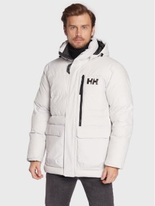 Helly Hansen Kurtka puchowa Tromsoe 53074 Szary Regular Fit