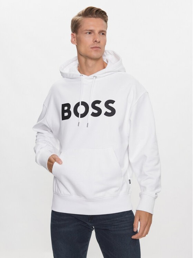 Boss Bluza Sullivan 16 50496661 Biały Oversize