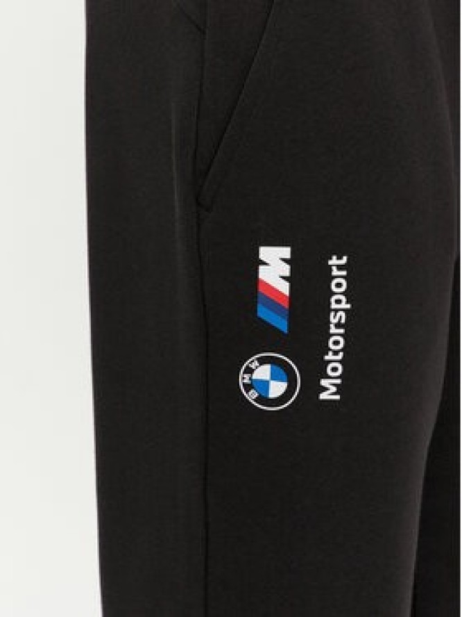 Puma Spodnie dresowe BMW MMS Ess 624163 Czarny Regular Fit