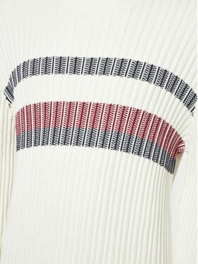 Tommy Hilfiger Sweter MW0MW37246 Beżowy Regular Fit