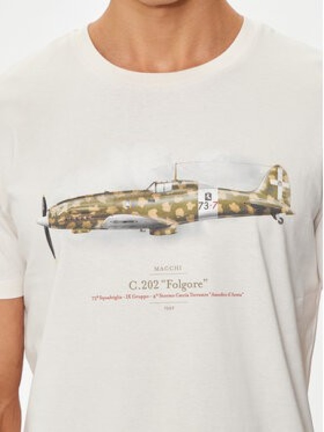 Aeronautica Militare T-Shirt 241TS2256J607 Biały Regular Fit