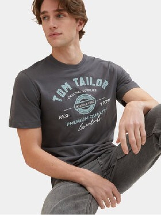 Tom Tailor T-Shirt 1037735 Szary Regular Fit