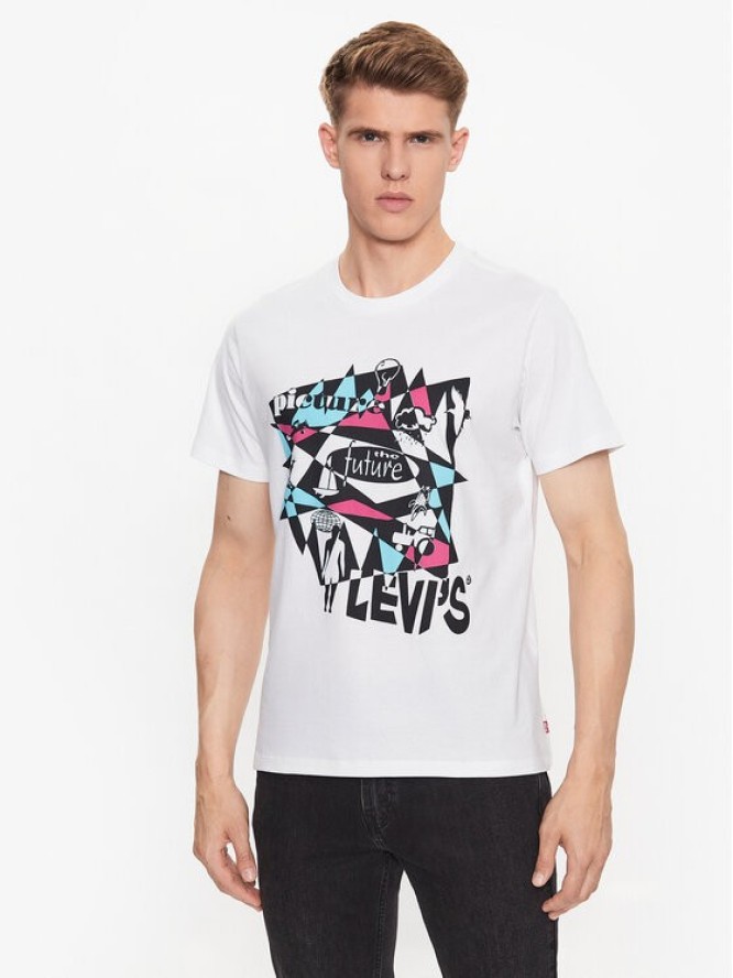 Levi's® T-Shirt Graphic 22491-1406 Biały Regular Fit