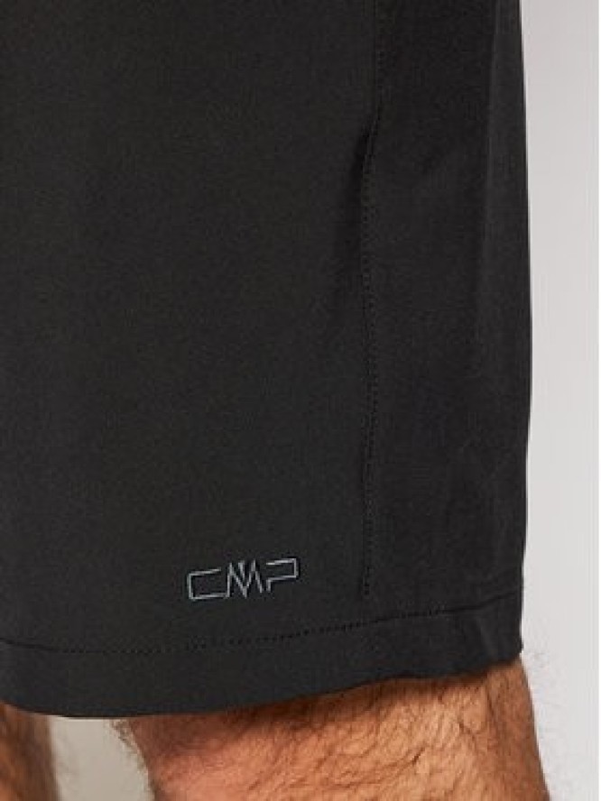 CMP Szorty materiałowe 3T51847 Czarny Regular Fit