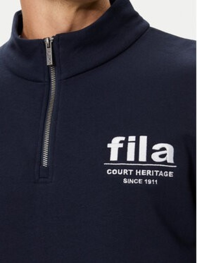 Fila Bluza FAM0660 Granatowy Regular Fit