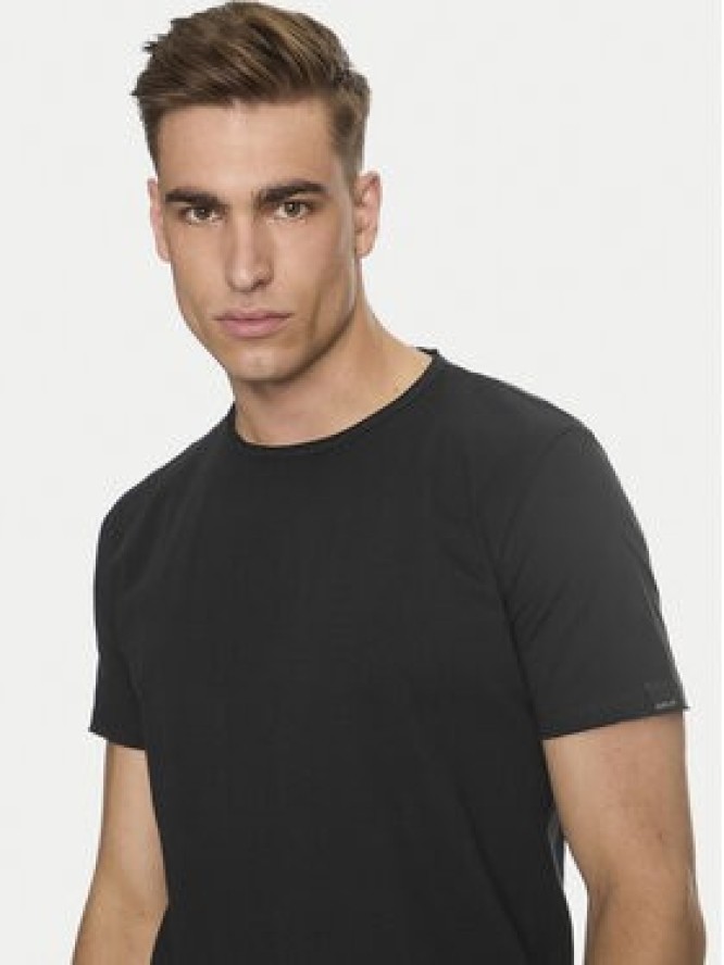 Replay T-Shirt M3590A.000.2660 Czarny Regular Fit