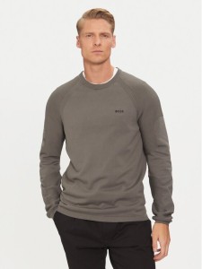 Boss Sweter Perform-X_Cn 50498519 Szary Regular Fit