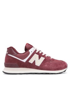 New Balance Sneakersy U574HMG Bordowy