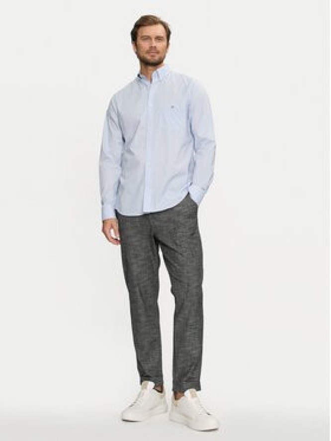 Gant Koszula 3000100 Błękitny Regular Fit