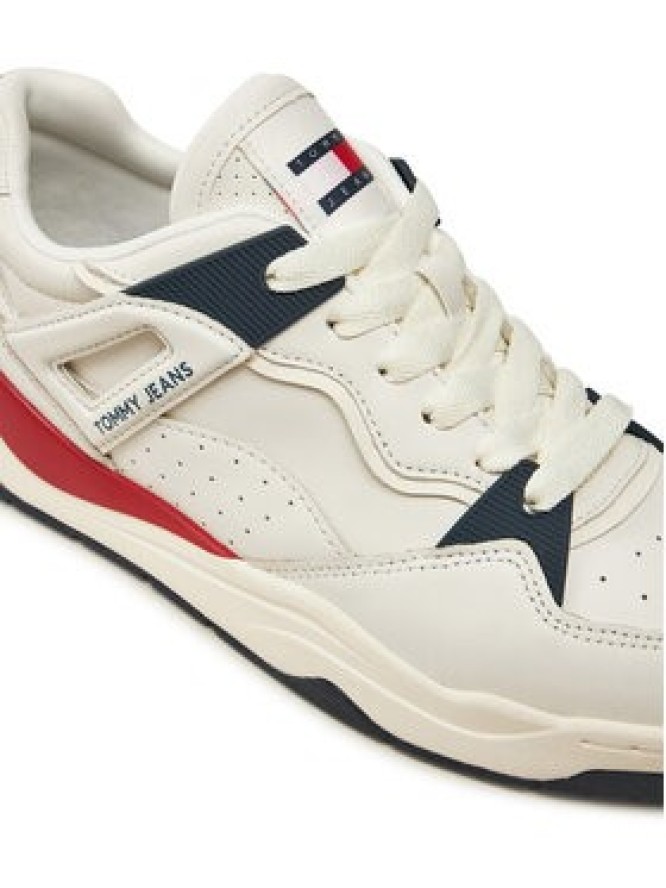 Tommy Jeans Sneakersy Tjm Ultra Basket Sneaker EM0EM01493 Biały