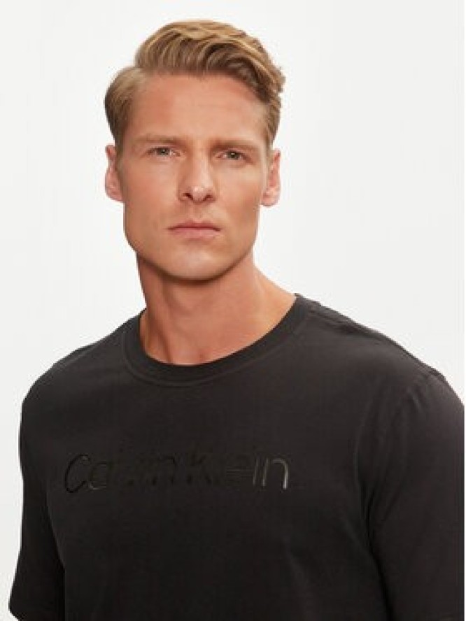 Calvin Klein Performance T-Shirt 00GMF4K110 Czarny Regular Fit