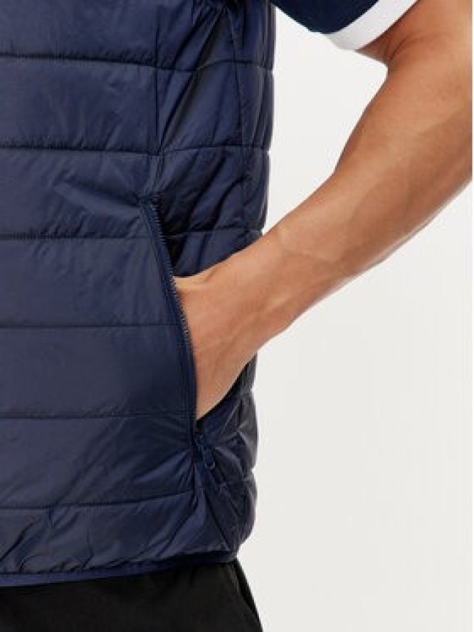 adidas Kamizelka Padded Stand Collar Puffer Vest HL9216 Niebieski Regular Fit