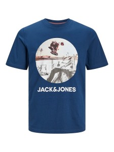 Jack & Jones Koszulka w kolorze niebieskim rozmiar: M