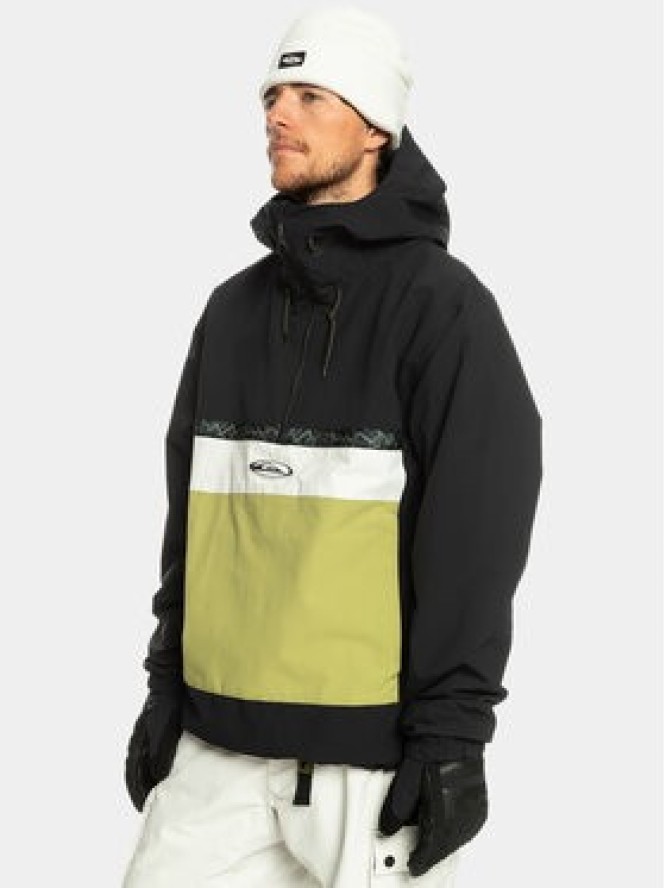 Quiksilver Kurtka anorak Steeze Jk Snjt EQYTJ03421 Czarny Regular Fit