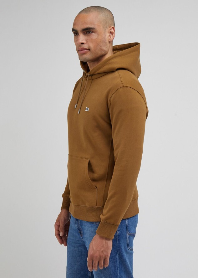 LEE PLAIN HOODIE MĘSKA BLUZA Z KAPTUREM TUMBLEWEED L80YRF84