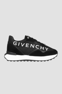 GIVENCHY Czarne sneakersy GIV RUNNER LIGHT