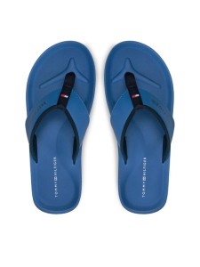 Tommy Hilfiger Japonki Comfort Hilfiger Beach Sandal FM0FM05029 Granatowy