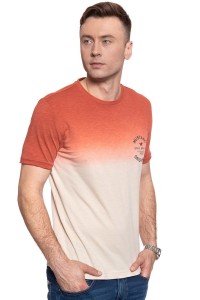 T-SHIRT MĘSKI MUSTANG ALEX C DIP DYE BRUSCHETTA 1009635 7103