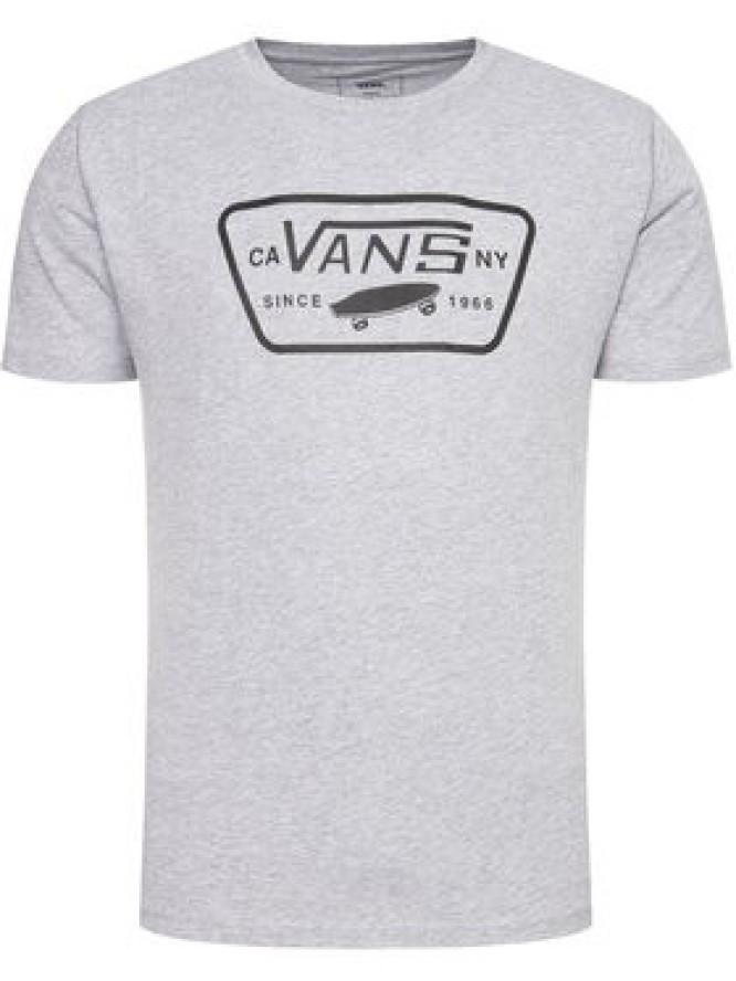 Vans T-Shirt Full Patch VN000QN8Y281 Szary Classic Fit