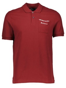 Ben Sherman Koszulka polo w kolorze bordowym rozmiar: S