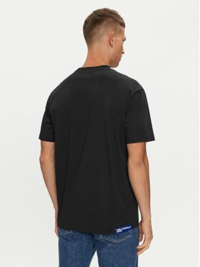 Karl Lagerfeld Jeans T-Shirt 241D1705 Czarny Regular Fit