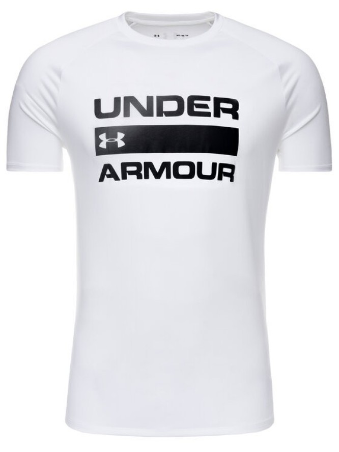 Under Armour T-Shirt Ua Team Issue Wordmark 1329582 Biały Regular Fit