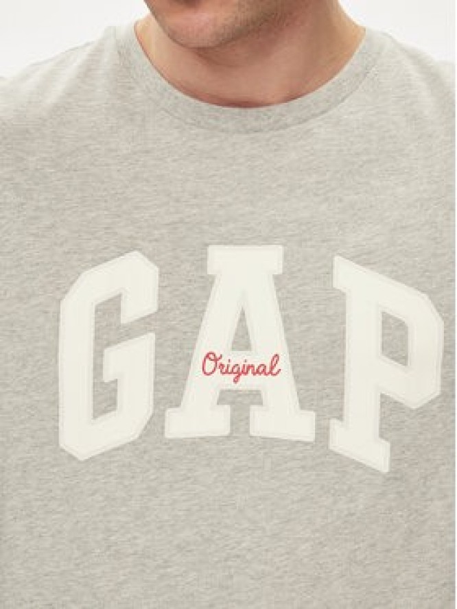 Gap T-Shirt 471777-06 Szary Regular Fit