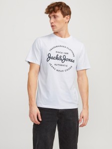 Jack & Jones Koszulka w kolorze białym rozmiar: M