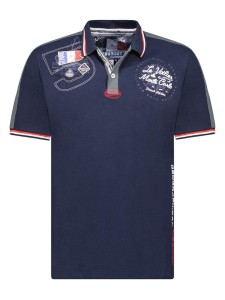 Geographical Norway Koszulka polo w kolorze granatowym rozmiar: M