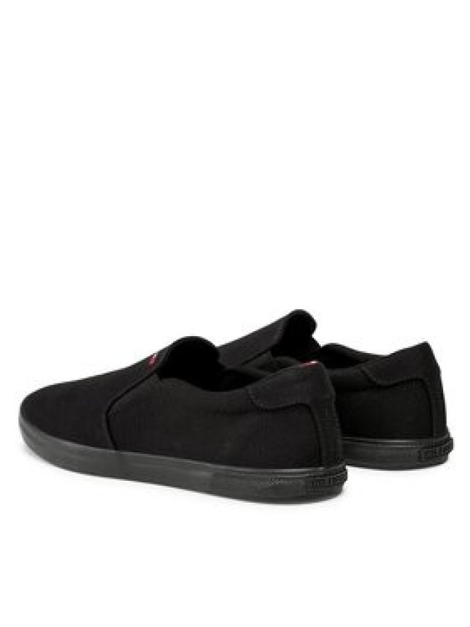 Tommy Hilfiger Tenisówki Iconic Slip On FM0FM00597 Czarny