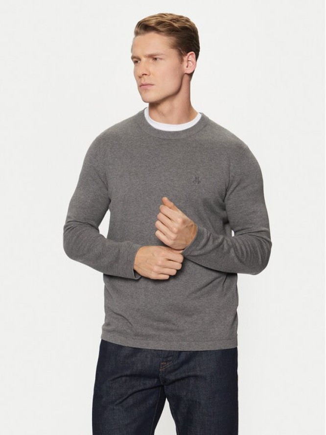 Marc O'Polo Sweter 428 5135 60366 Szary Regular Fit