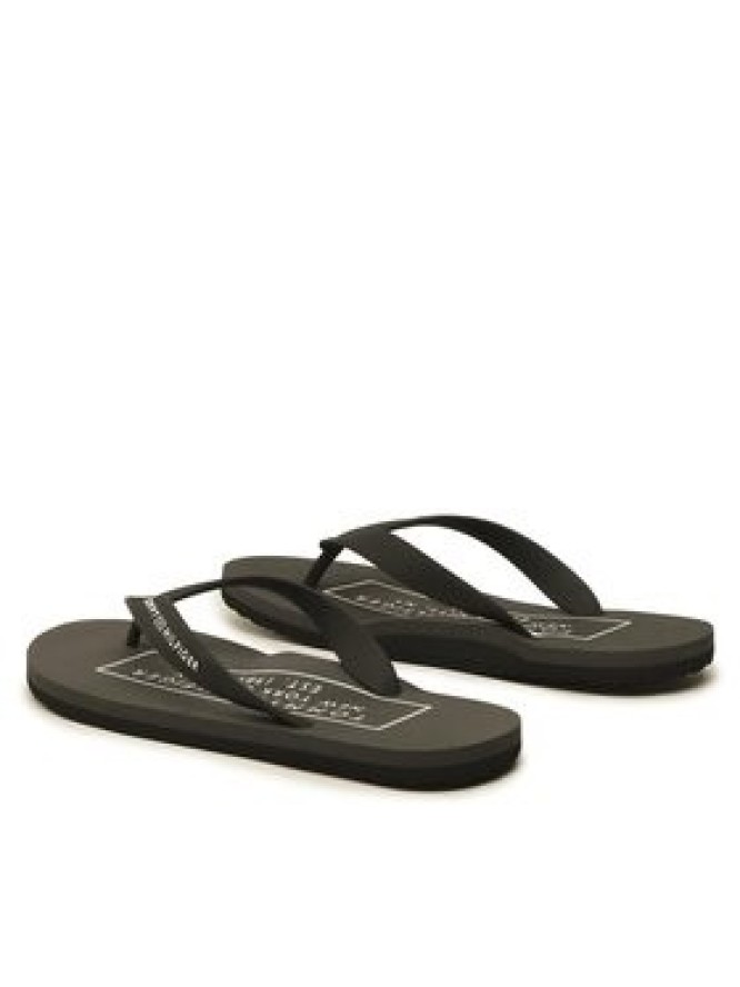 Tommy Hilfiger Japonki Rubber Hilfiger Beach Sandal FM0FM04468 Czarny