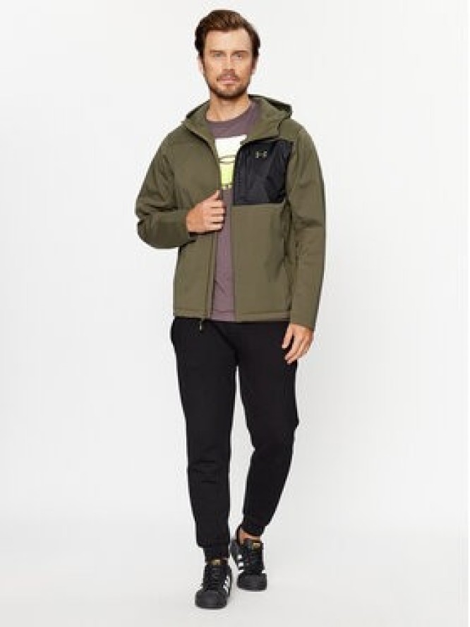 Under Armour Kurtka przejściowa Ua Strm Cgi Shld Hd 2.0 Jkt 1371587 Khaki Loose Fit