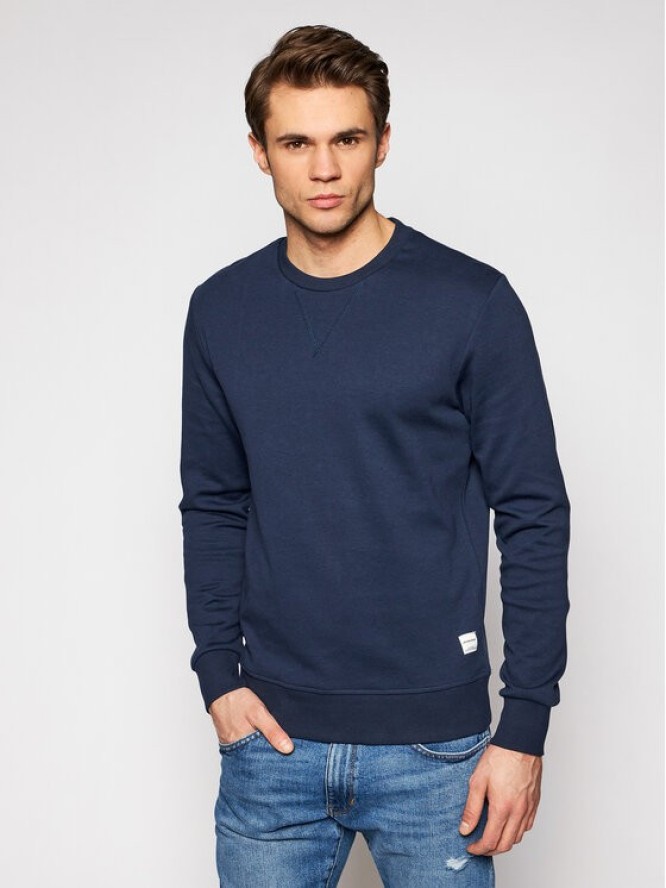 Jack&Jones Bluza Basic 12181903 Granatowy Regular Fit