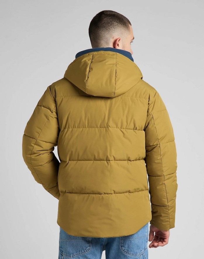 LEE PUFFER JACKET MĘSKA KURTKA ZIMOWA AMMONITE L87NNY85 112322076