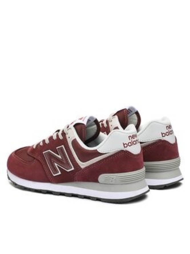 New Balance Sneakersy ML574EVM Bordowy