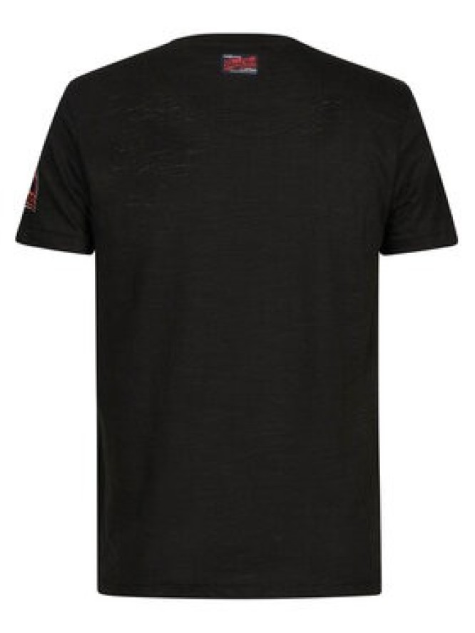 Petrol Industries T-Shirt M-1030-TSR626 Czarny Regular Fit