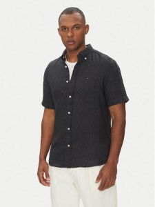 Tommy Hilfiger Koszula MW0MW35207 Czarny Regular Fit