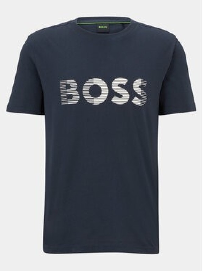 Boss T-Shirt 50494106 Granatowy Regular Fit