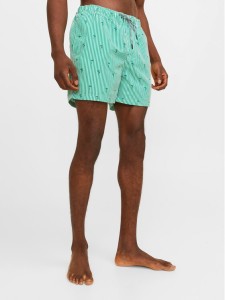 Jack&Jones Szorty kąpielowe Fiji 12253240 Zielony Regular Fit