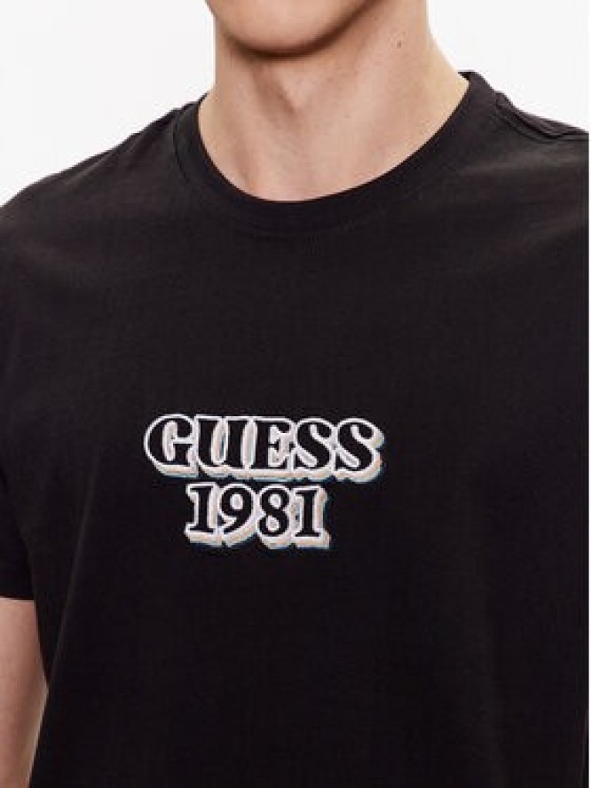 Guess T-Shirt Logo M3GI30 K8FQ4 Czarny Slim Fit